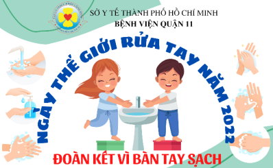 (HCDC) - Ngày Thế giới rửa tay năm 2022: Đoàn kết vì bàn tay sạch